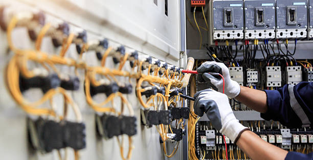 Professional Electrician technician working in Westbury, NY